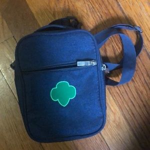 Girl Scouts crossbody purse. Like new. Height, 8”. Width, 6”.  Adjustable strap.
